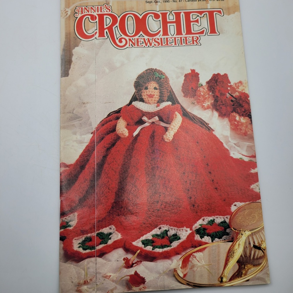 Annies Crochet Newsletter September October 1990 No 47 Vintage Patterns